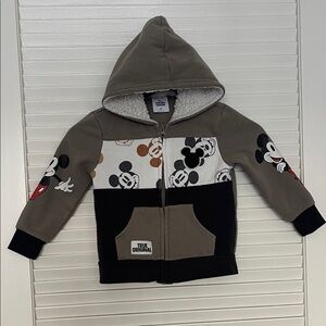 Disney Mickey Mouse Zip Up Hoodie